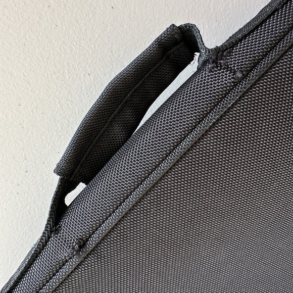 Tumi Laptop Bag Slim 15 Inch Black Ballistic Nylon Briefcase Work Travel - Picture 8 of 10